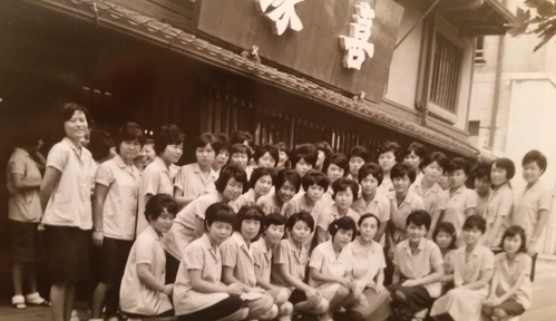 懐かしい昔の女性社員のＯＧ会（若葉会）